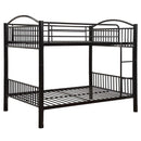 Cayelynn Full/Full Bunk Bed, Black Finish Acme