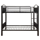 Cayelynn Full/Full Bunk Bed, Black Finish Acme