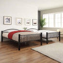 Cayelynn Full/Full Bunk Bed, Black Finish Acme
