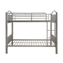 Cayelynn Full/Full Bunk Bed, Silver Finish Acme