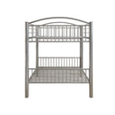 Cayelynn Full/Full Bunk Bed, Silver Finish Acme