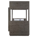 Estevon Twin/Twin Bunk Bed w/Storage, Gray Oak Finish Acme