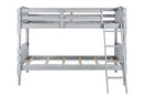 Homestead Twin/Twin Bunk Bed, Gray Finish Acme