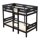 Ekko Twin/Twin Bunk Bed, Black Finish Acme
