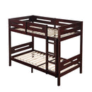 Nissa Twin/Twin Bunk Bed, Espresso Finish Acme