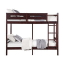 Nissa Twin/Twin Bunk Bed, Espresso Finish Acme