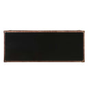 Brancaster Console Cabinet, Top Grain Leather & Aluminum Acme