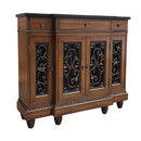Vidi Console Cabinet, Oak Finish Acme