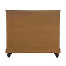 Vidi Console Cabinet, Oak Finish Acme