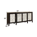 Kacia Console Cabinet, Antique Black Finish Acme