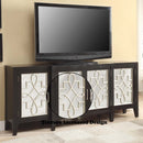 Kacia Console Cabinet, Antique Black Finish Acme