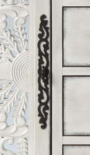 Vermont Console Cabinet, Antique White Finish Acme