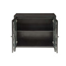 Ceara Console Cabinet, Black Finish Acme