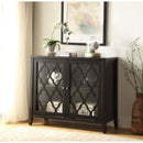 Ceara Console Cabinet, Black Finish Acme