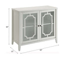 Ceara Console Cabinet, White Finish Acme