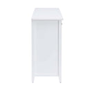 Flavius Console Cabinet, White Finish Acme