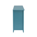 Flavius Console Cabinet, Teal Finish Acme