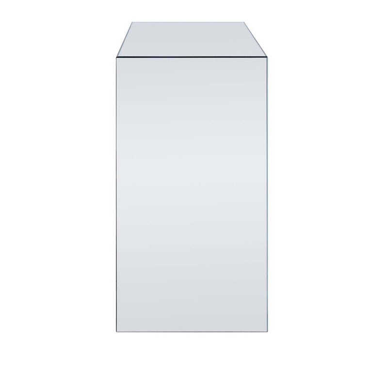 Noralie Console Cabinet, Mirrored & Faux Diamonds Acme