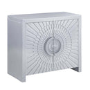 Cicero Console Cabinet, Platinum Finish Acme
