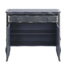 Deianira Console Cabinet, Antique Gray Finish Acme