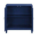 Einstein Console Cabinet, Blue Finish Acme