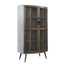 Brancaster Cabinet, Oak Finish & Aluminum Acme