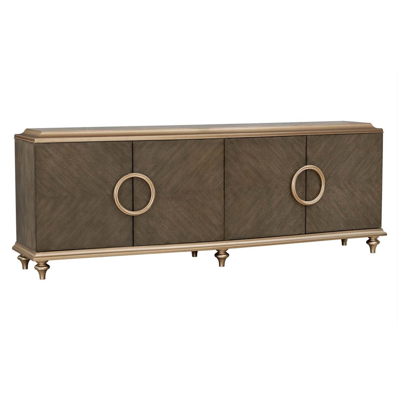 Ashtin Console Cabinet, Brown Finish Acme