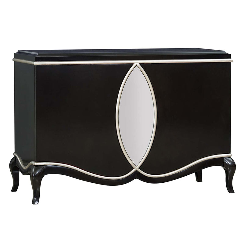 Ashor Console Cabinet, Black Finish Acme