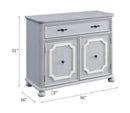 Enyin Cabinet, Gray Finish Acme