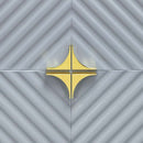 Gaines Accent Cabinet, Gray High Gloss Finish Acme