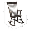 Arlo Rocking Chair, Black Finish Acme