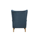Adonis Accent Chair, Azure Blue Velvet Acme