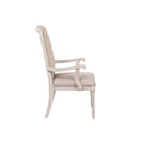 Wynsor Arm Chair 2Pc, Antique White Finish Acme
