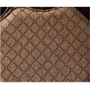 Chateau De Ville Arm Chair 2Pc, Fabric & Cherry Finish Acme