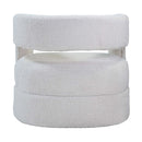 Yitua Accent Chair, White Teddy Sherpa Acme