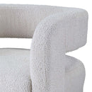 Yitua Accent Chair, White Teddy Sherpa Acme