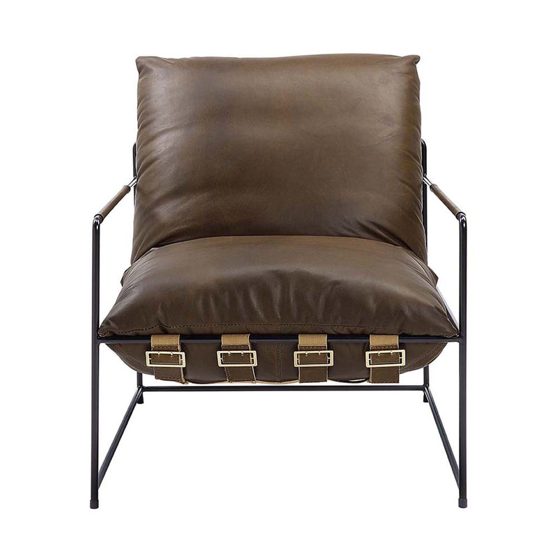 Oralia Accent Chair, Saturn Top Grain Leather Acme