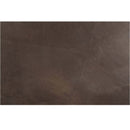 Betla Accent Chair, Espresso Top Grain Leather & Aluminum Acme