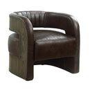 Feyre Accent Chair, Espresso Top Grain Leather Acme