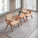 Velentina Accent Chair, Rattan & Natural Finish Acme