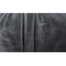 Piotr Accent Chair w/Swivel, Black Top Grain Leather Acme