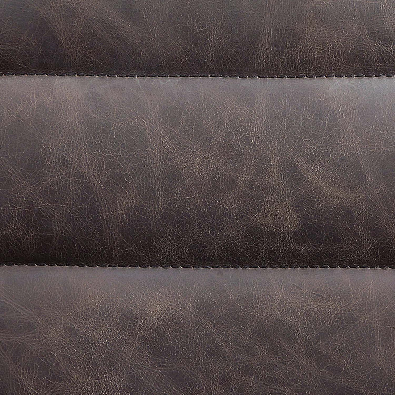 Pipino Accent Chair w/Swivel, Antique Ebony Top Grain Leather Acme