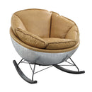 Pino Accent Chair, Morocco Top Grain Leather Acme