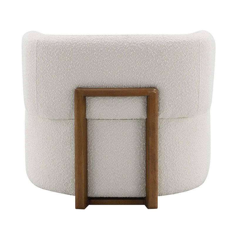 Darius Accent Chair w/Pillow, Beige Boucle Acme