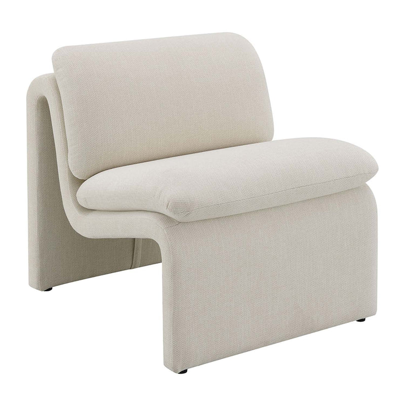 Jaeda Accent Chair, Ivory Boucle Acme