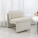 Jaeda Accent Chair, Ivory Boucle Acme