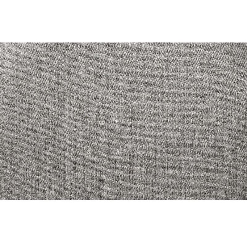 Adalynn Arm Chair 2Pc, Gray Fabric & Weathered Gray Oak Finish Acme