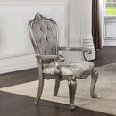 Ariadne Arm Chair 2Pc, Velvet & Antique Platinum Finish Acme
