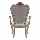 Ariadne Arm Chair 2Pc, Velvet & Antique Platinum Finish Acme