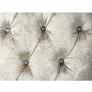 Desiderius Arm Chair 2Pc, Antique Gold & Hand-Painted Brown Finish Acme